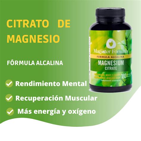 Como Tomar Citrato de Magnesio Correctamente (Dosis y Horas)