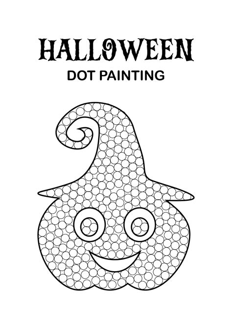 Halloween Dot Marker - 15 Free PDF Printables | Printablee