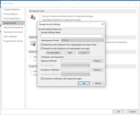 Image result for How to Set Code for Encryption Email