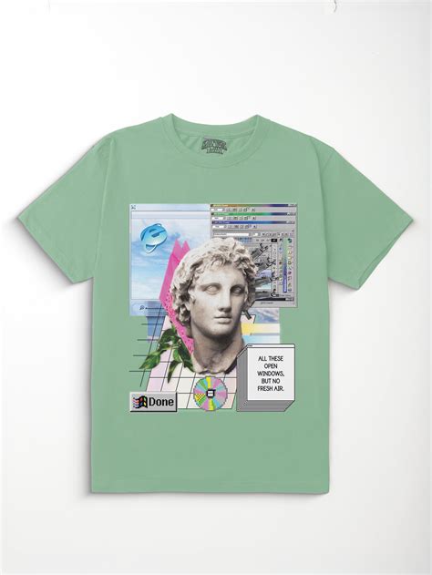 Windows Regular Fit T-Shirt [Unisex] Midnight LAW India