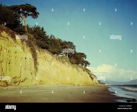 Butterfly Beach, Montecito, Santa Barbara County, California USA Stock ...