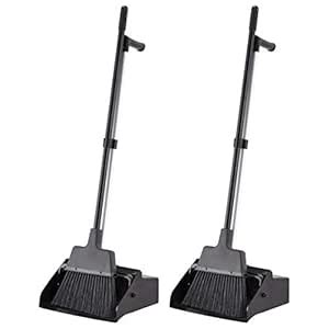 AmazonCommercial Lobby Dustpan with Broom Set - 2-Pack : Amazon.in ...