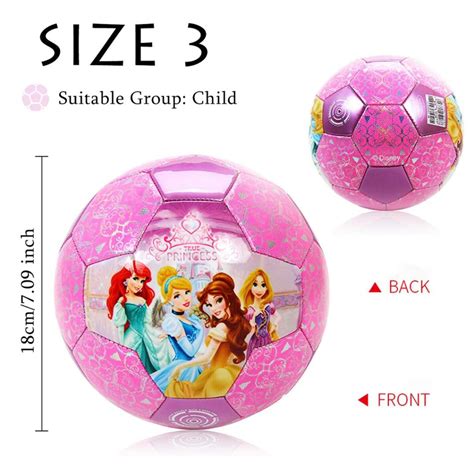 DISNEY PRINCESS Size 3 SOCCER BALL by Mesuca - www.superherotoystore.com