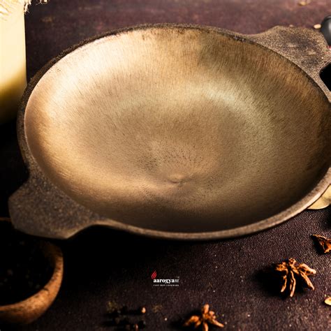 Aarogyam 8" Pre-seasoned Cast Iron Appam Patra Pan, Naturally Nonstick ...