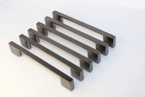 GS Gujarat New Model Dark Grey Kitchen Cabinet Handles 6 Inches Pack of ...