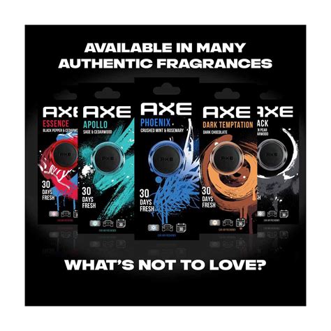 Buy AXE Mini Vent Clip Car Air Freshener, Black Scent, 1 ct from Dollar ...