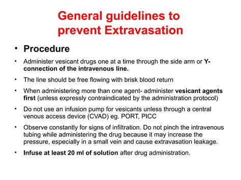 Extravasation management (1) (1) | PPT
