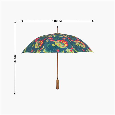 Buy INDIA CIRCUS Cyanic Pop Burst Printed Automatic Long Umbrella from ...