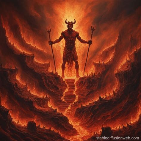 Biblical Depiction of Hell | Stable Diffusion Online