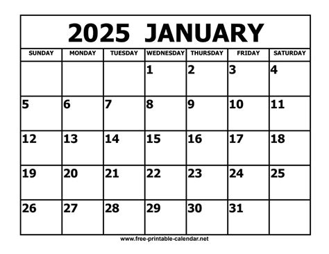 Get Your Free Printable January Calendar 2024 - Printables for Everyone