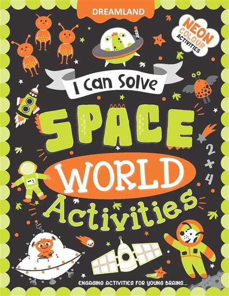 Buy Space World Activities – I Can Solve Activity Book for Kids Age 4 ...