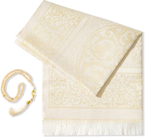 Amazon.com: SUMELA Muslim Prayer Rug with Islam Prayer Beads - Travel ...