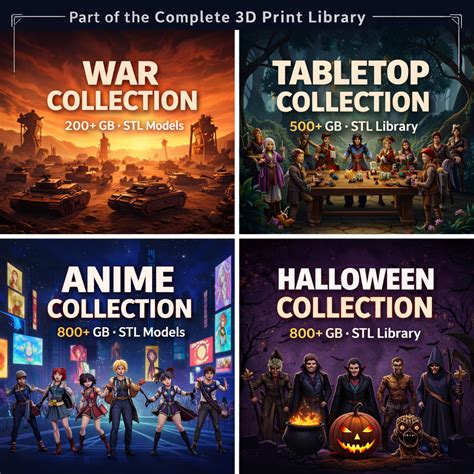 The Ultimate 3D Print Library – 100,000+ Ready-to-Print Models – Terror ...