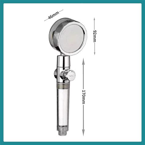 Buy Turbo Fan Shower Head with Filter,High Pressure Shower Head - 360 ...