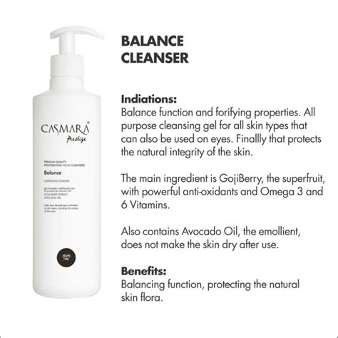 Casmara Balancing Cleanser 500ml - Prokarehub