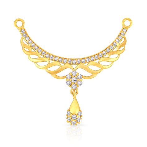 Malabar Gold & Diamonds Gold Pendant for Women 22k | 22 kt (916) BIS ...