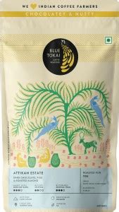 Blue Tokai Coffee Roasters Attikan Estate (Medium Dark Roast) (South ...