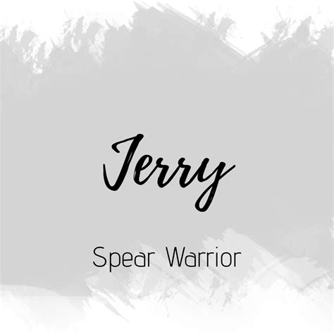 Jerry - Unusual Baby Names