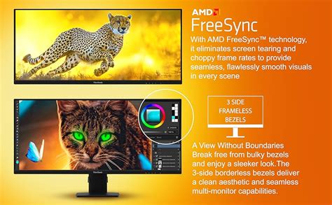 ViewSonic VA3456-MHDJ 86.36 Cm (34") Monitor UWQHD | 21:9 Aspect Ratio ...