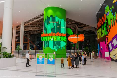 Nickelodeon Universe Map