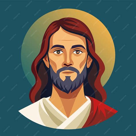 Jesus Clip Art Vector Design Work | Premium AI-generated vector