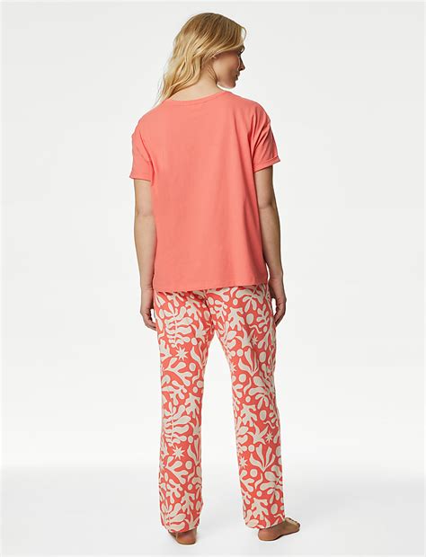 Buy Pure Cotton Pyjama Set at Marks & Spencer
