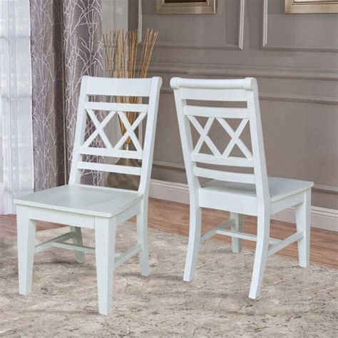 International Concepts Canyon Traditional Side Chair (Wood Frame) in ...