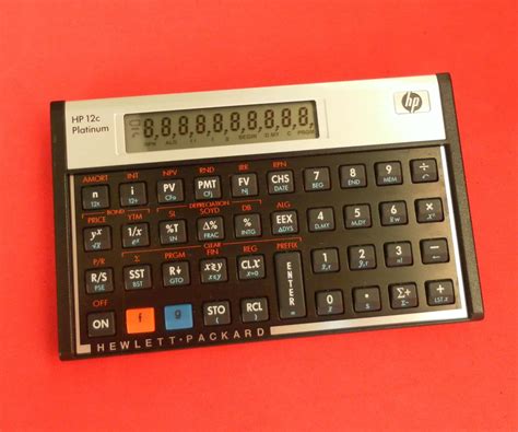 HP Forums - HP-12C Platinum Version 02 calculator from 2010 week 21?