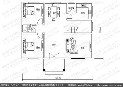 80平米两室,80平米两室一厅,80平米两室改三室图片_大山谷图库