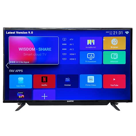 eAirtec 109 cms (43 inches) Full HD Smart LED TV with Voice Remote ...