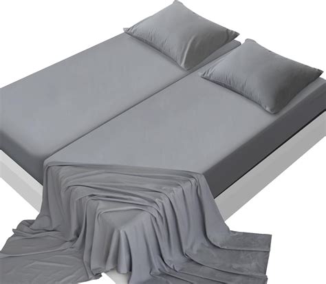 Amazon.com: SPRINGSPIRIT Split King Sheets Sets for Adjustable Bed, 5 ...