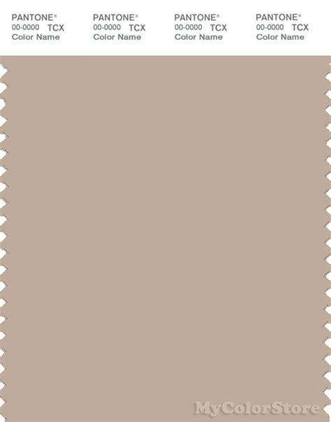 PANTONE SMART 15-1308 TCX Color Swatch Card | Pantone Doeskin