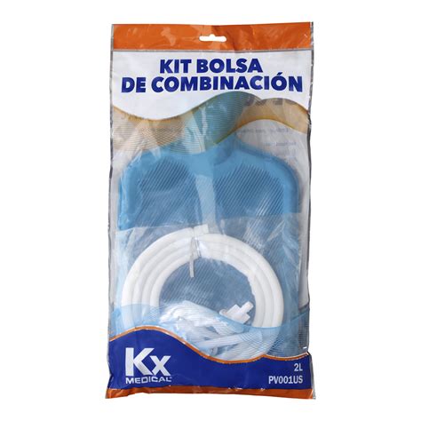 Kit bolsa de combinacion PVC, Azul 2000ml. – KXMEDICAL