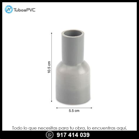 Reducción 1 1/2 a 3/4 simple presion - Tubos de PVC | Ferretería ...
