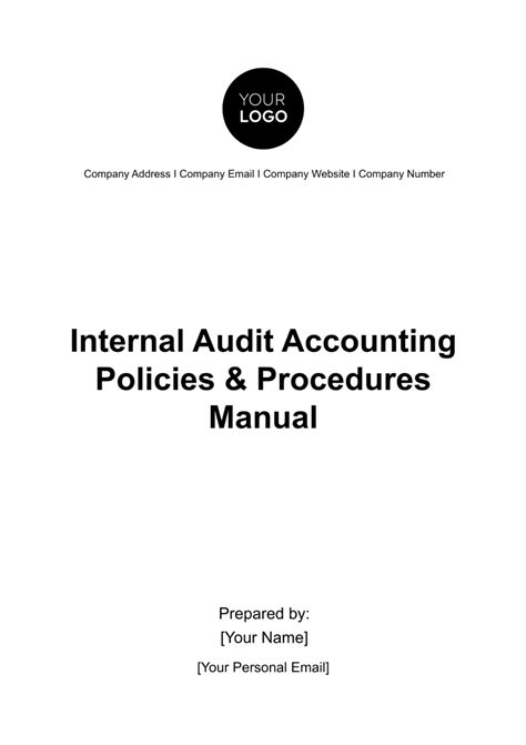 Free Accounting Policies and Procedures Templates to Edit Online