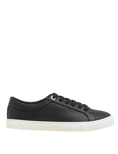 Buy Lace Up Eyelet Detail Trainers at Marks & Spencer