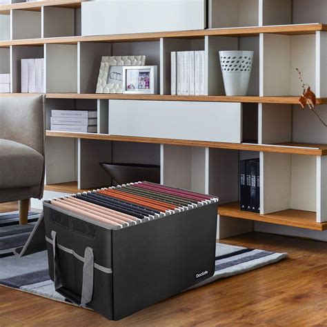 DocSafe File Box Fireproof File Storage Organizer Box with Lid ...