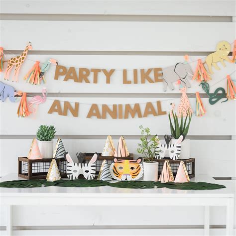 Ideas For Animal Themed Birthday Party at Harold Spence blog