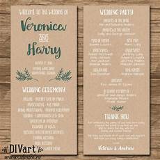wedding program wedding ceremony order of events rustic wedding program ceremony program order of events wedding program wedding ceremony order of events rustic wedding program ceremony program order of events