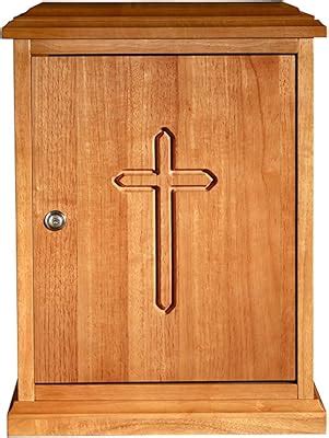ChristianBrands Christian Brands Plain Cross Wood Tabernacle - India | Ubuy