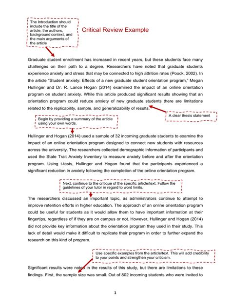 Critical Review Example 的图像结果