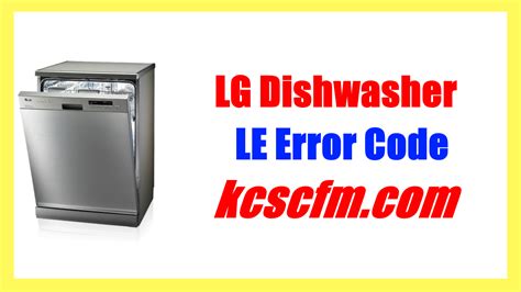 Image result for LG LE Error Code Fix