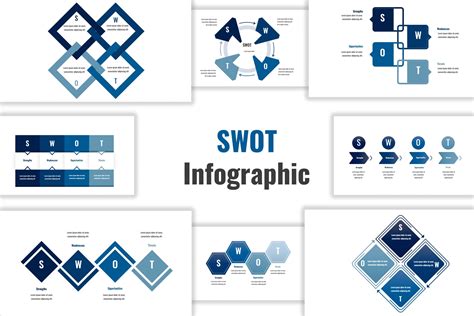 Free SWOT Infographic Template 2 - Keynote - PPT & Google Slides Download