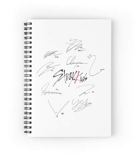 Stray kids skzoo felix spiral notebook by hyunjinsstay – Artofit