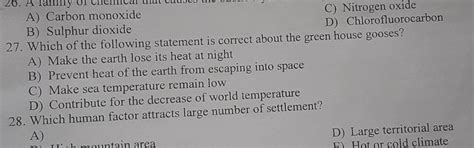 Correct About the greenhouse gooses - Brainly.in