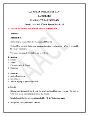 Constitutional Law I - KSLU - Sem 1 - CL1 - KLE LAW ACADEMY BELAGAVI ...