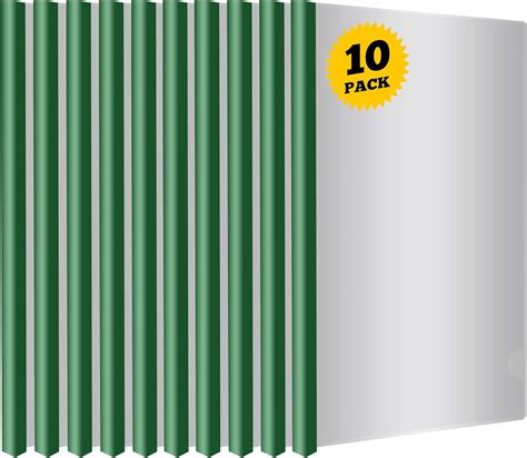 Buy PERFORMORE Clear Report Covers, 10 Pcs Transparent Presentation ...