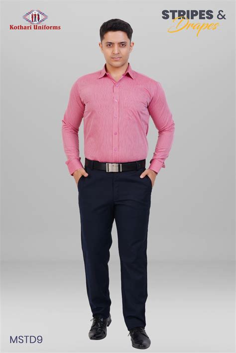 MSTD9 - Corporate Mens Uniforms | Kothari Uniforms | Stripes & Drapes