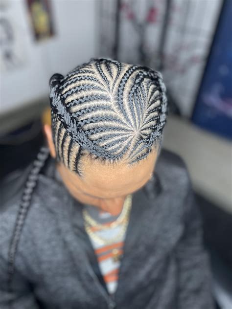 Fishbone Braids For Men