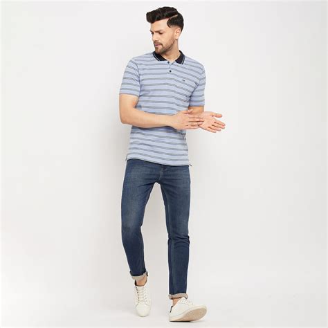 Duke Stardust Men Half Sleeve Polo Neck Cotton T-shirt (1112)